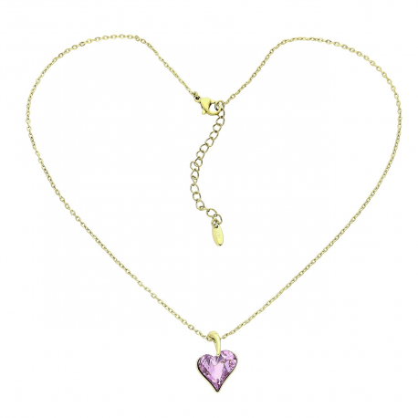 14k CELEBRYTKA POZŁACANA 40+6 CM VITRAIL LIGHT CRYSTAL XUPING 84669