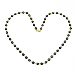 14k CELEBRYTKA POZŁACANA 44 CM 4,8 MM EYE XUPING 84681