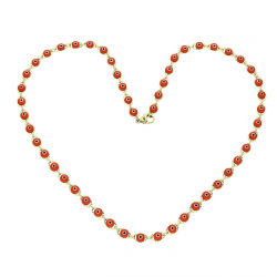 14k CELEBRYTKA POZŁACANA 44 CM 4,8 MM EYE XUPING 84684