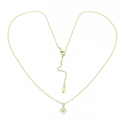14k CELEBRYTKA POZŁACANA 46 CM KONICZYNKA XUPING 84686
