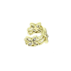 14K KOLCZYK POZŁACANY 13/8 MM NAUSZNICA ZACISKOWA XUPING 84782