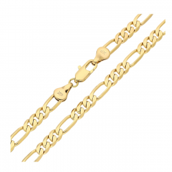 ŁAŃCUSZEK POZŁACANY 70 CM 5 MM FIGARO XUPING 84787