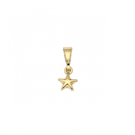 ZAWIESZKA POZŁACANA 13/6 MM GOLD STAR XUPING 84818
