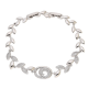 BRANSOLETKA POZŁACANA 18,5-16,5 CM 11 MM GAŁĄZKI XUPING 84854