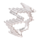 PIERŚCIONEK PLATYNOWANY 14 MM ELEGANCE XUPING 84962
