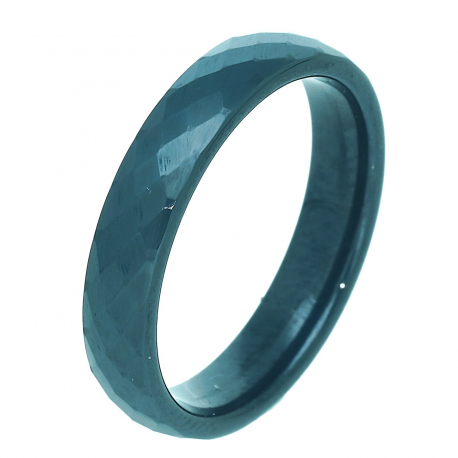PIERŚCIONEK CERAMICZNY 4 MM GRANAT SZLIF TTM XUPING 85039