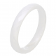 PIERŚCIONEK CERAMICZNY 3 MM BIAŁY SZLIF TTM XUPING 85055