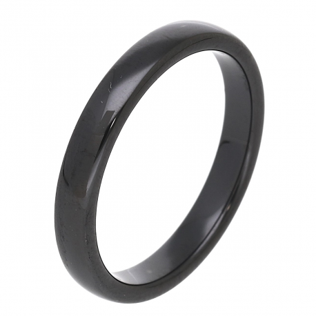 PIERŚCIONEK CERAMICZNY 3 MM CZARNY TTM XUPING 85069