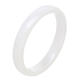 PIERŚCIONEK CERAMICZNY 3 MM BIAŁY TTM XUPING 85070