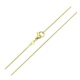 14K ŁAŃCUSZEK POZŁACANY 50 CM 1 MM OGON WĘŻA XUPING 85077