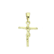 14K ZAWIESZKA POZŁACANA 25/13 MM KRZYŻYK XUPING 85083