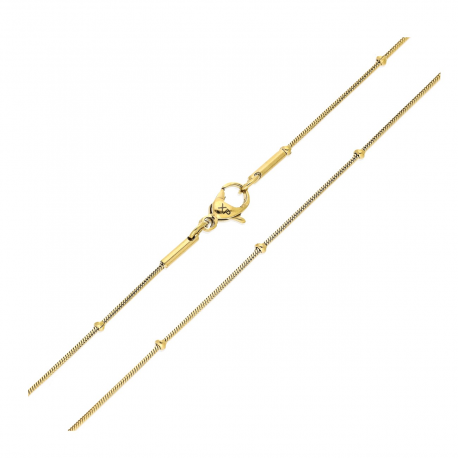 ŁAŃCUSZEK POZŁACANY 45 CM 1,9 MM S. STEEL TTM XUPING 85147