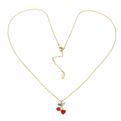 CELEBRYTKA POZŁACANA 46+5 CM WISIENKI XUPING 85150