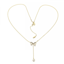 CELEBRYTKA POZŁACANA 47+5 Z-4,5CM BRYLANTOWA KOKARDKA XUPING 85153