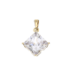 ZAWIESZKA POZŁACANA 23/15 MM BRYLANT RADIANT XUPING 85183