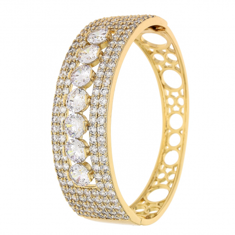 BRANSOLETKA POZŁACANA 57/19 MM ROYAL LUXURY XUPING 85245