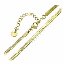 ŁAŃCUSZEK POZŁACANY 40+5 CM 3,3 MM S.STEEL TTM XUPING 85364