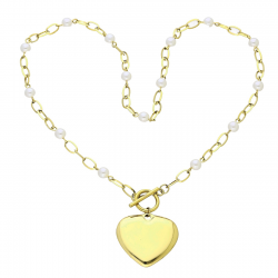 CELEBRYTKA POZŁACANA 51 CM S.STEEL TTM XUPING 85379