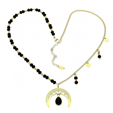 CELEBRYTKA POZŁACANA 44+5 CM S.STEEL TTM XUPING 85386