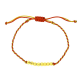 BRANSOLETKA POZŁACANA RED AND YELLOW STRING S.STEEL TTM XUPING 85423